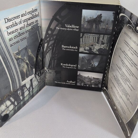 Syberia / Syberia 2 (PC, 2003-4) Game of the Year Edition Box w/ Manual B Sokal - Picture 16 of 16